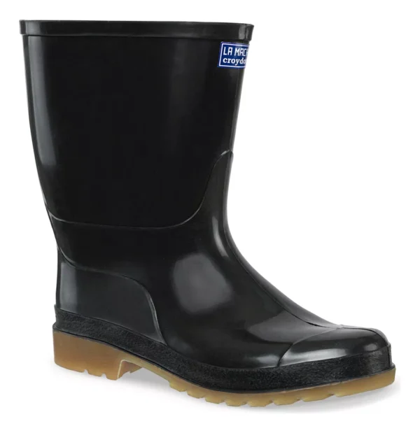 Botas Macha Baja Negro Para Hombre Y Mujer Croydon - Imagen 2